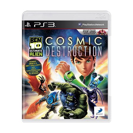 Ben 10 Ultimate Alien Cosmic Destruction - PS3  Seminovo