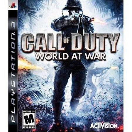 Call Of Duty World At War PS3 Seminovo