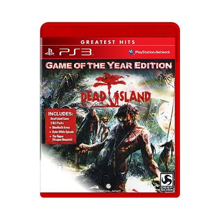 Dead Island Game of The Year Edition - PS3 Seminovo