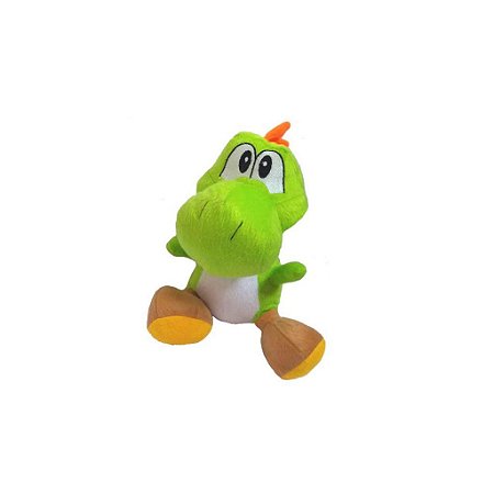 Pelucia Turma Mario Bros YOSHI VERDE