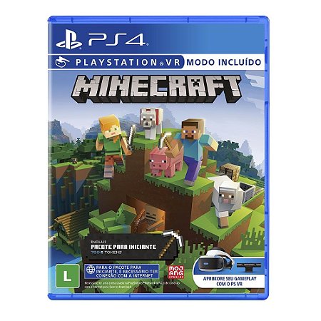 Minecraft Starter Collection Refresh VR PS4