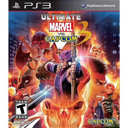 Ultimate Marvel VS Capcom PS3 Seminovo