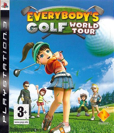 EVERYBODY'S GOLF World tour Ps3 Seminovo