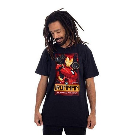 Camiseta Homem De Ferro G