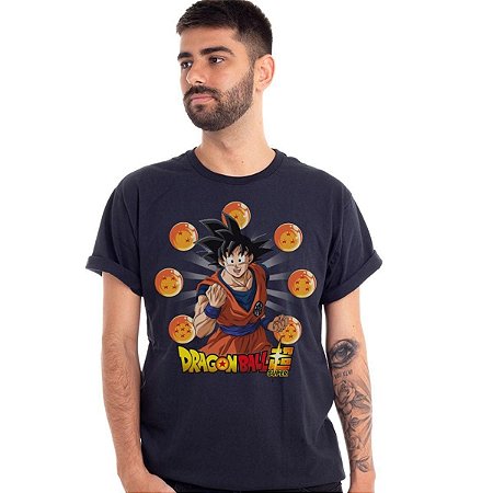 Camiseta Goku Esfera Dragão G
