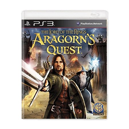 The lord Of The Rings Aragorn's Quest Ps3 Seminovo