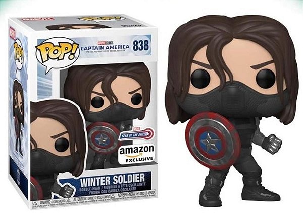 Funko Pop Captain America Winter Soldier 838