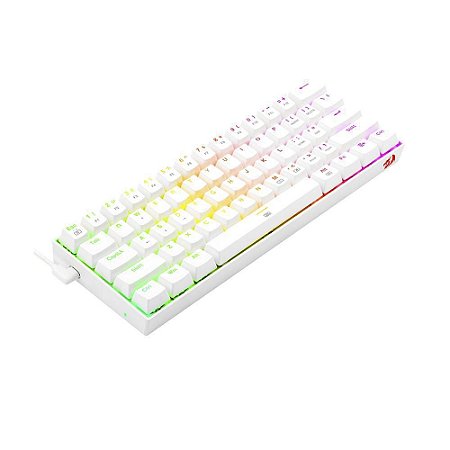 Teclado gamer Redragon Dragonborn branco