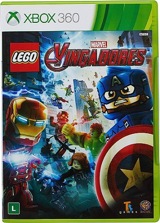 Lego Marvel Vingadores Xbox 360 Seminovo