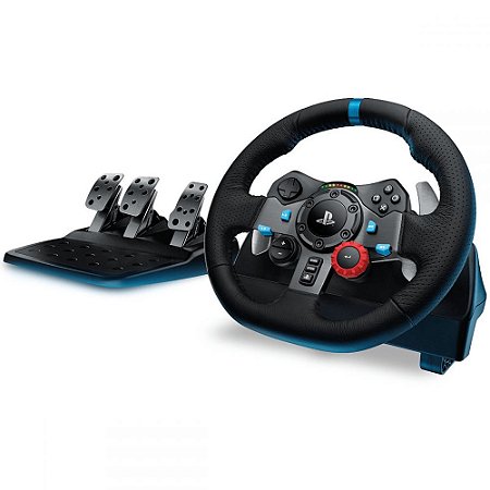 Volante De Corrida Driving Force C/ Pedal Logitech G29 Seminovo
