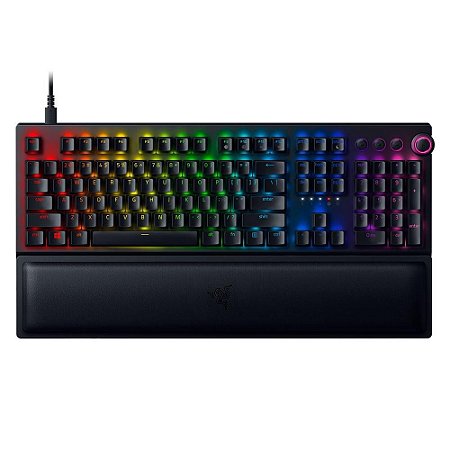 Teclado Gamer Razer Blackwidow Chroma V3 Preto Com Luz Rgb