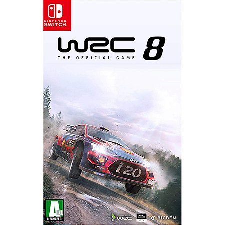 WRC 8 The Official Game Nintendo Switch Seminovo