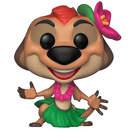 Funko Pop Disney O Rei Leão Luau Timon 500