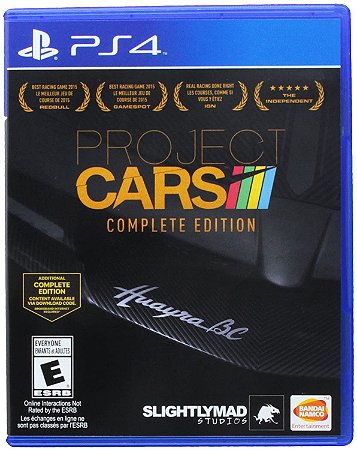 Project Cars (complete Edition) - Ps4 Seminovo