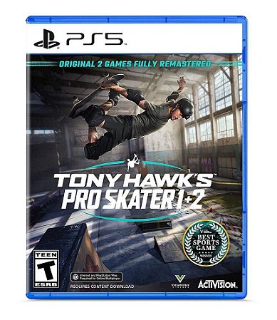 Tony Hawk's Pro Skater 1+2 Ps5