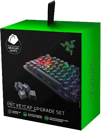 Keycap Pbt Doubleshot Razer Keycap Upgrade Set Green