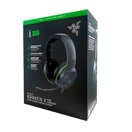 Headset Gamer Kraken X para Console