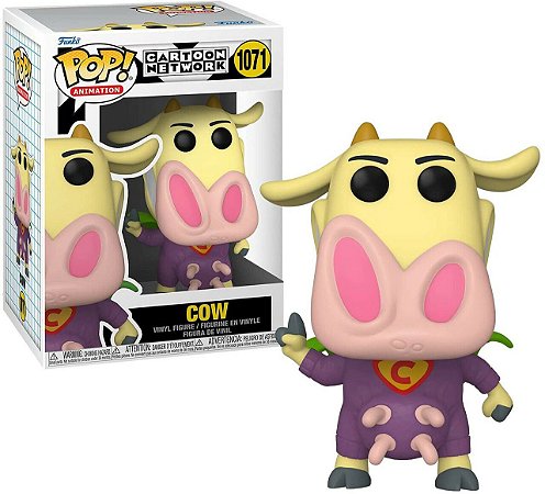 Funko Pop Cartoon Network Cow & Chicken Supercow 1071