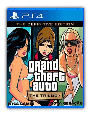 GTA The Trilogy The Definitive Edition Ps4