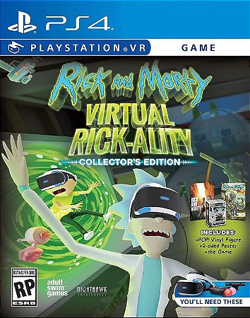 Rick And Morty Virtual Rick-ality PS4