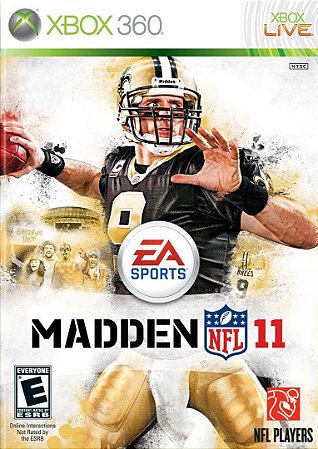 Jogo Madden NFL 11 - Xbox 360 Seminovo