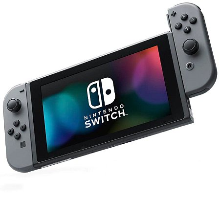 Nintendo Switch Cinza  Destravado 128GB Seminovo