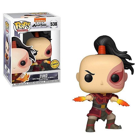 Funko Pop Nickelodeon Avatar Zuko 538 Chase