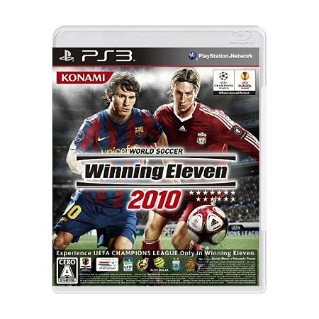 Winning Eleven 2010 Ps3 Seminovo
