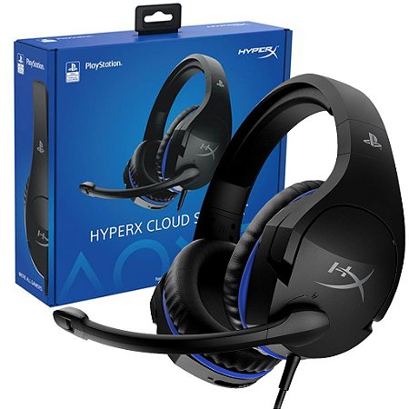 Headset Gamer HyperX Cloud Stinger Preto com Azul