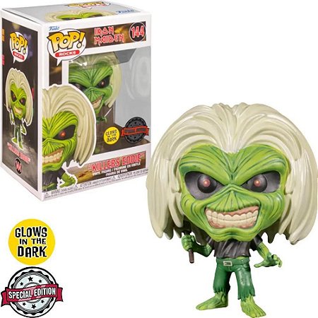 Funko Pop Iron Maiden Killers Eddie Especial Edition 144