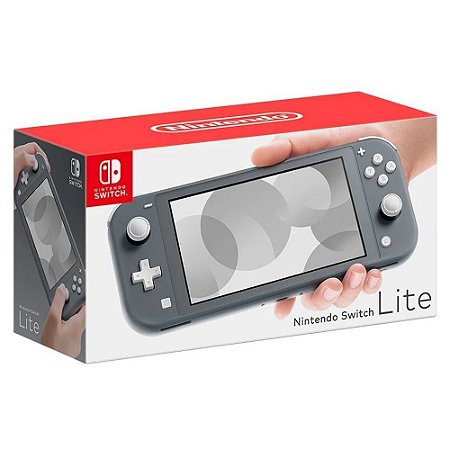 Nintendo Switch Lite Cinza Seminovo
