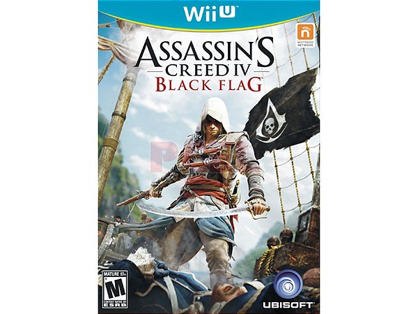 Assassin's Creed 4 Black Flag Nintendo Wii U Seminovo