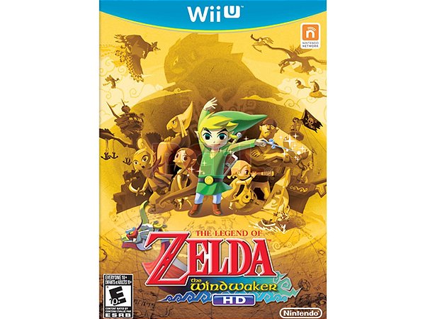 The Legend Of Zelda The Windwaker Nintendo Wii U Seminovo
