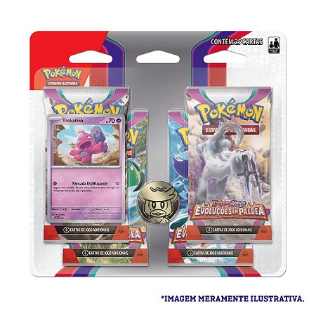 Blister Quadruplo Evoluções Em Paldea  Tinkatink