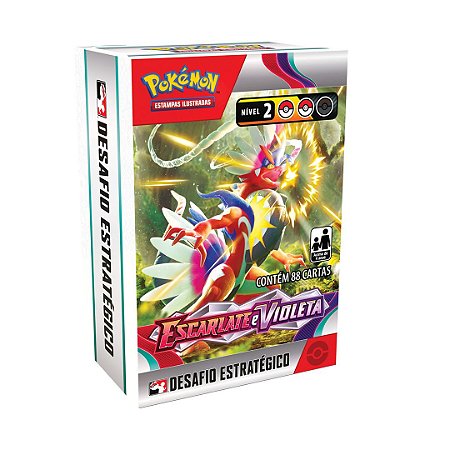 Pokemon Desafio Estratégico Escarlate e Violeta
