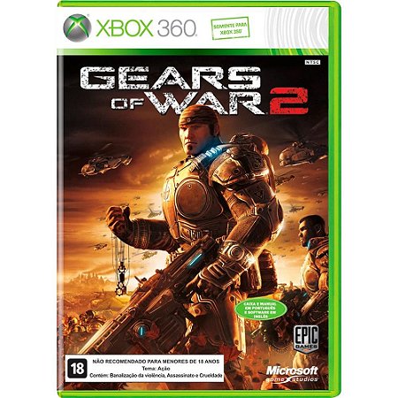 Gears Of War 2 Seminovo Xbox 360