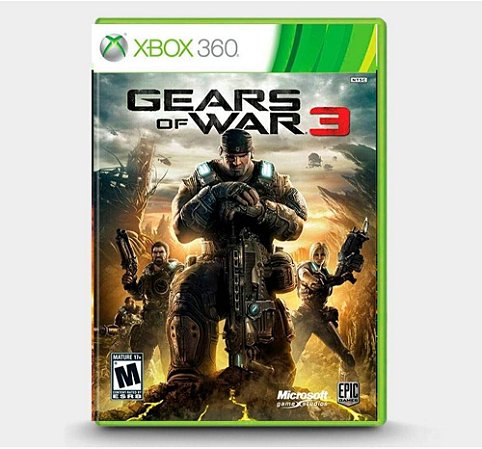 Gears Of War 3 Seminovo Xbox 360