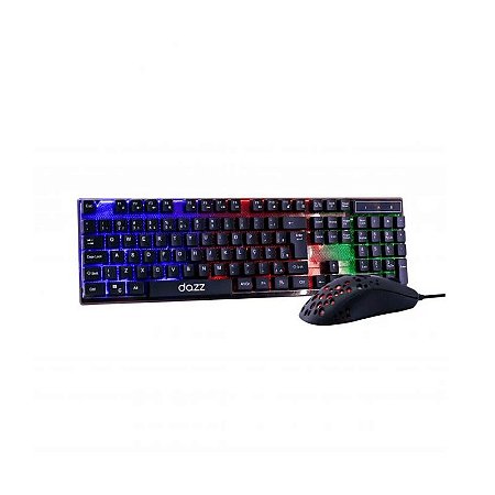Combo Diamond Dust Mous e Teclado Usb 2.0 Preto