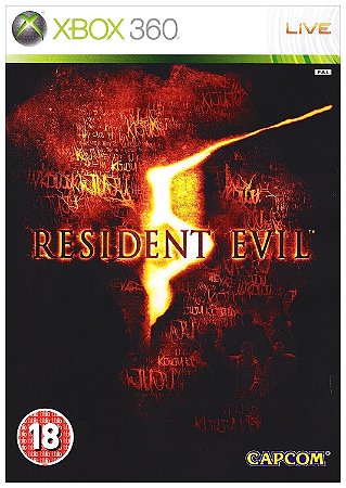 Resident Evil 5  Xbox 360 Seminovo