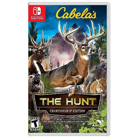 Cabelas The Hunt Championship edition Nintendo switch