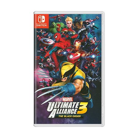 Marvel Ultimate Alliance 3: The Black Order  Nintendo Switch Seminovo