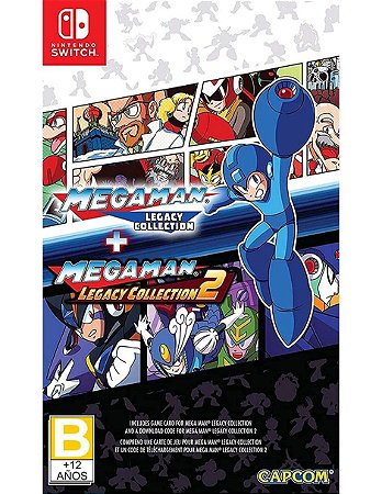 Mega Man Legacy Collection Nintendo Switch Seminovo