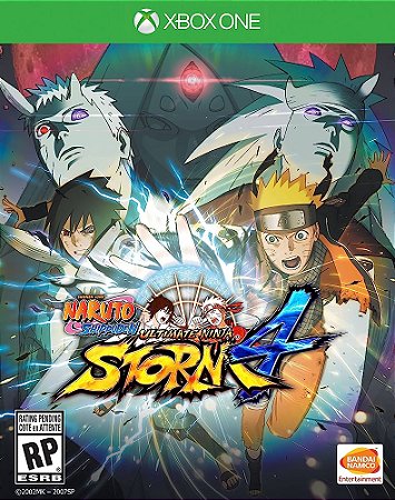 Naruto Shippuden Ultimate Ninja Storm 4 Xbox One Seminovo