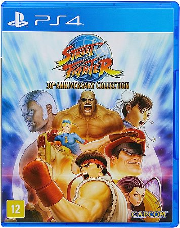 Street Fighter 30th Anniversary Collection PS4 Seminovo