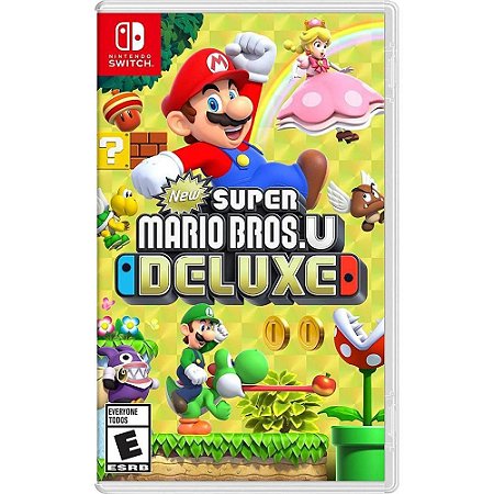 Super Mario Bros U Deluxe Seminovo Nintendo Switch