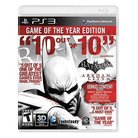 Batman Arkham City PS3