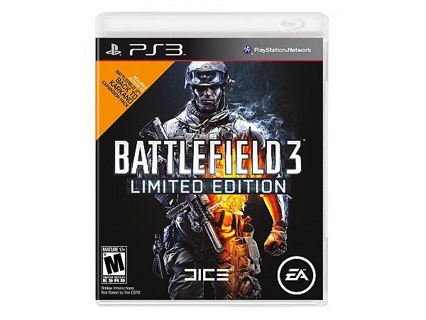 Battlefield 3 Limited Edition PS3 Seminovo