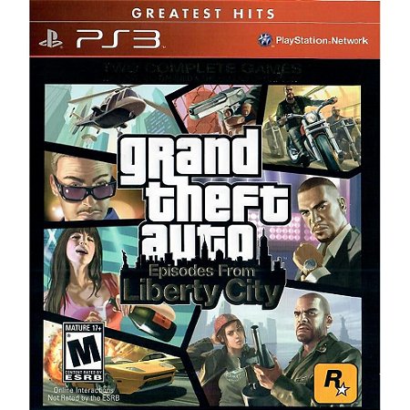 GTA Episodes From Liberty City Ps3 Seminovo