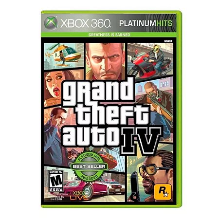 GTA IV Xbox 360 Seminovo