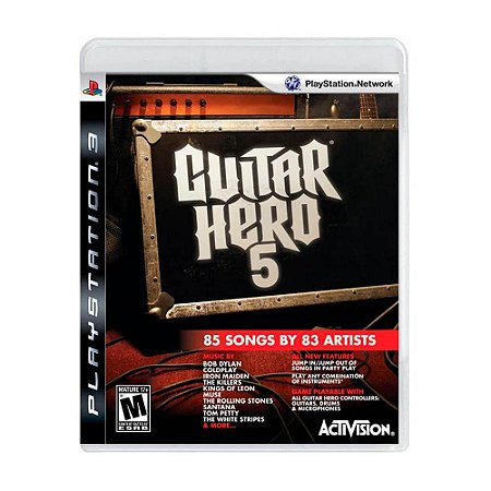 Guitar Hero 5 Ps3 Seminovo